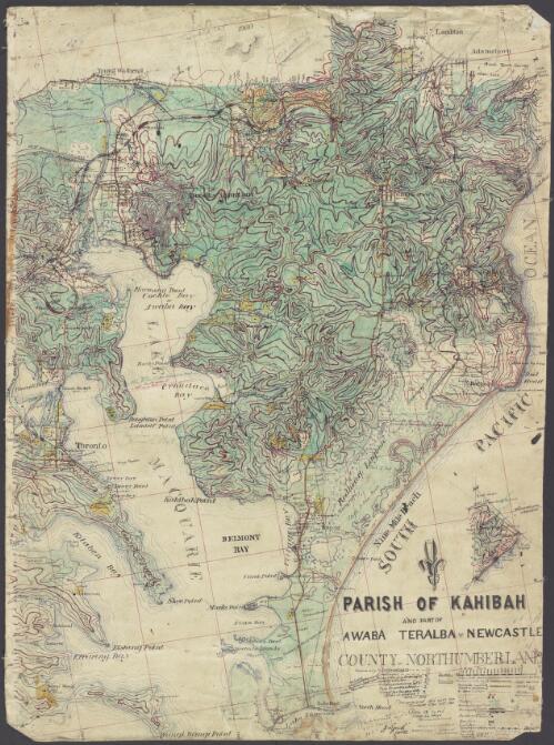 Parish of Kahibah and part of Awaba, Teralba & Newcastle, County of Northumberland [cartographic material] / [Australian Survey Corps]