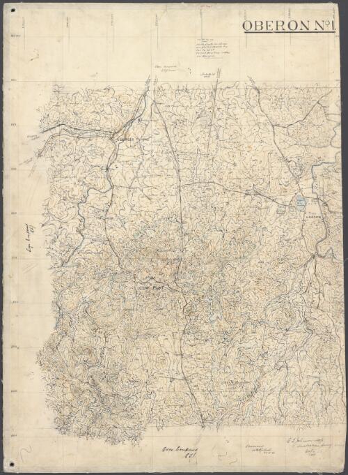 Oberon [cartographic material] / [Australian Survey Corps]