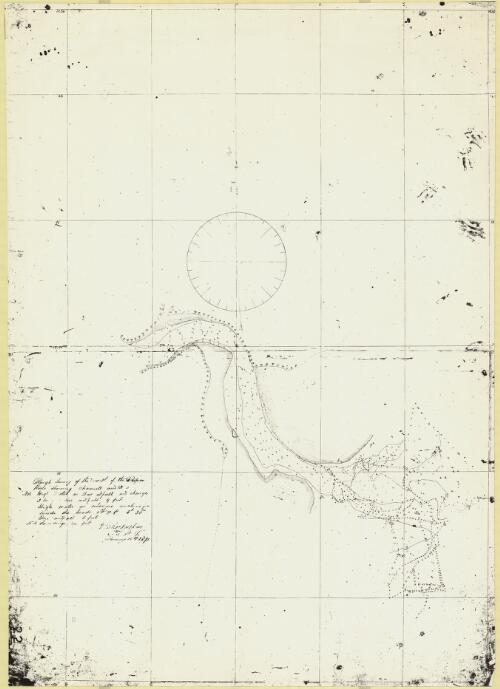 Rough survey of the mouth of the Roper River showing channell [sic.] and b[ank] [cartographic material] / G.G. MacLachlan, January 15th 1871
