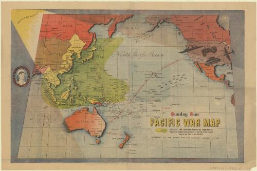 Pacific war map [cartographic material]