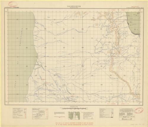 Palmer River, Queensland [cartographic material]