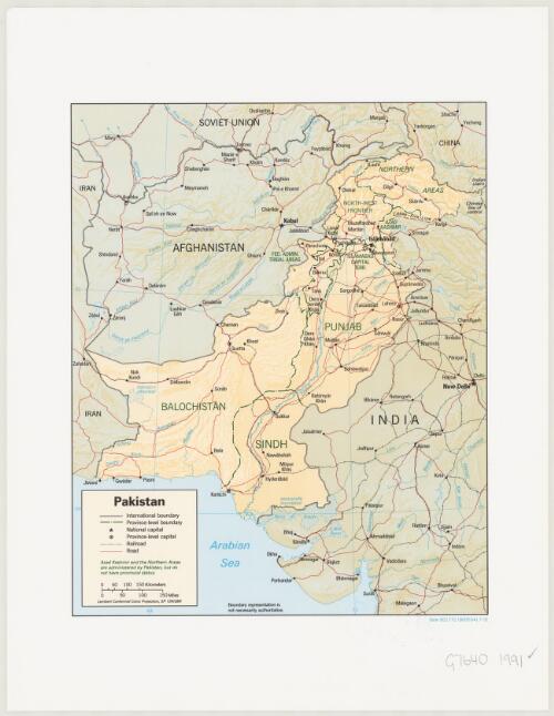 Pakistan [cartographic material]
