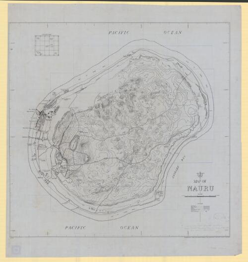 Map of Nauru [cartographic material] / compiled and drawn by the National Mapping Office, Department of the Interior