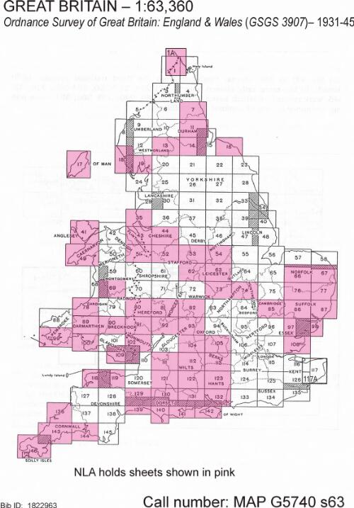 Ordnance Survey of Great Britain [cartographic material] : England & Wales