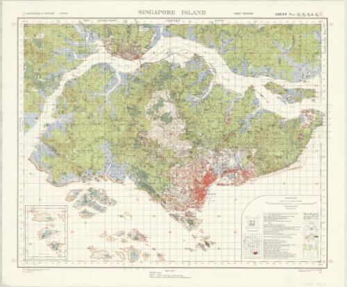 Singapore Island [cartographic material] / heliographed by O.S