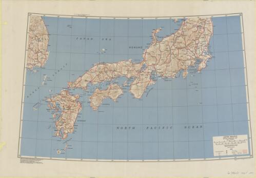 Japan (South) [cartographic material] : special strategic map / compiled by the Army Map Service