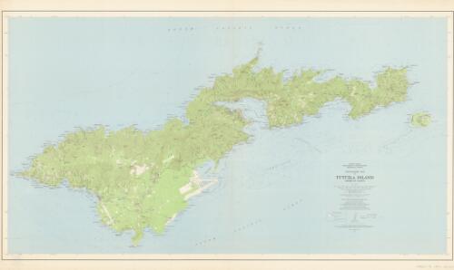 Topographic map of Tutuila Island, American Samoa [cartographic material] / mapped, edited and published by the Geological Survey ; field checked 1963