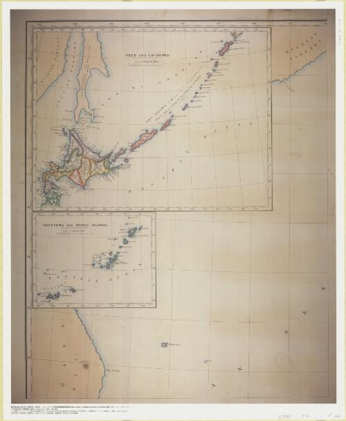 Nippon (Japan) 1876 [cartographic material] : compiled from native maps and the notes of recent travellers / by R. Henry Brunton