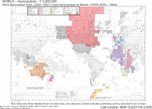 World aeronautical chart ICAO 1:1 000 000 [cartographic material]