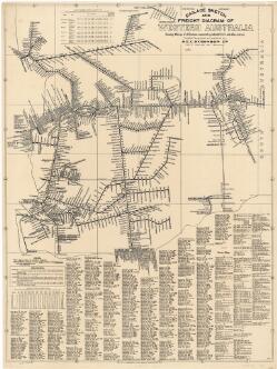 Railage sketch and freight diagram of Western Australia [cartographic ...