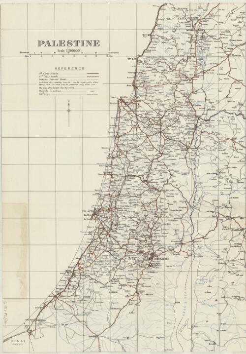 Palestine [cartographic material]