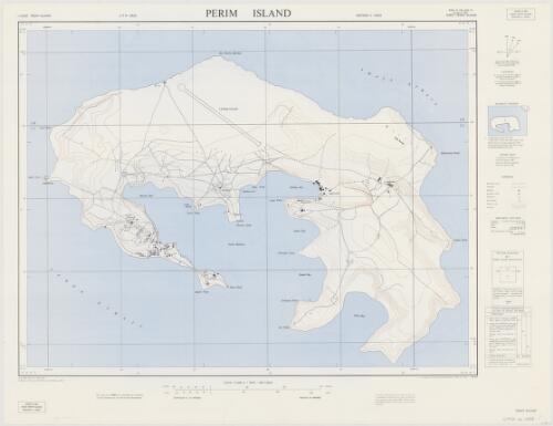 Perim Island [cartographic material] / compiled by 47 (GHQ) Survey Sqn. R.E. January 1958