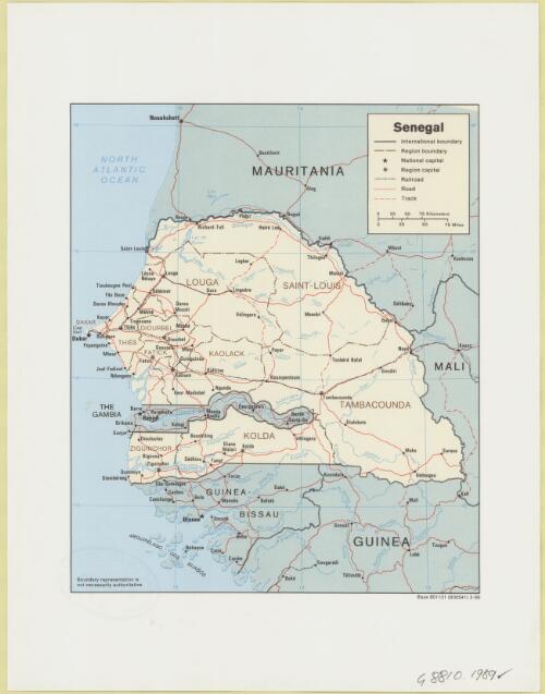 Senegal [cartographic material]
