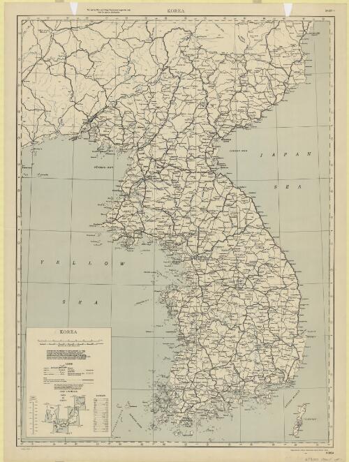 Korea [cartographic material] / prepared ... by the Army Map Service, U.S. Army