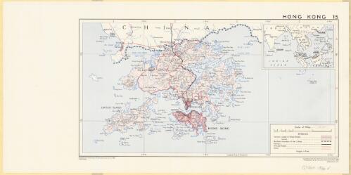 Hong Kong [cartographic material] / compiled and drawn by Directorate of Colonial Surveys
