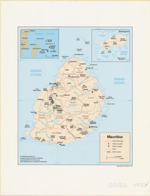 Mauritius [cartographic material]