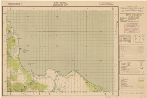 Hercules Bay [cartographic material] / survey, compilation & reproduction, 2/1 Aust. Army Topo. Survey Co