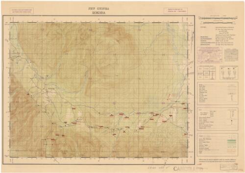 Kokoda [cartographic material] / survey & compilation, 2/1 Aust. Army Topo. Survey Coy. ; reproduction 2/1 Aust. Army Topo. Survey Coy