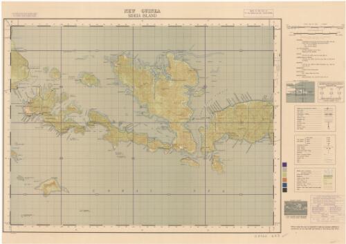 Sideia Island [cartographic material] / survey, 3 Fd. Svy. Coy. (AIF), Aust. Svy. Corps., Mar. 44 ; compilation & detail, 3 Fd. Svy. Coy. (AIF). Aust. Svy. Corps., Mar. 44 with aid of air photos ; drawing, 3 Fd. Svy. Coy. (AIF) & LHQ Cartographic Coy., Aust. Svy. Corps., Oct. 44 ; reproduction, LHQ Cartographic Coy., Aust. Svy. Corps., Nov. 44