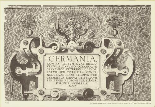 Die Germania-Wandkarte des Rumold Mercator (Duisburg 1590) / herausgegeben und kommentiert von Peter H. Meurer