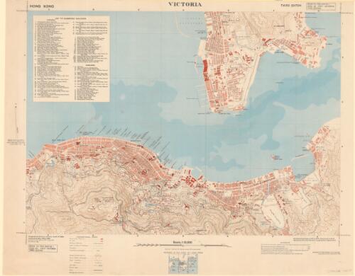 Hong Kong [cartographic material] : Victoria / compiled and drawn at W.O. 1930