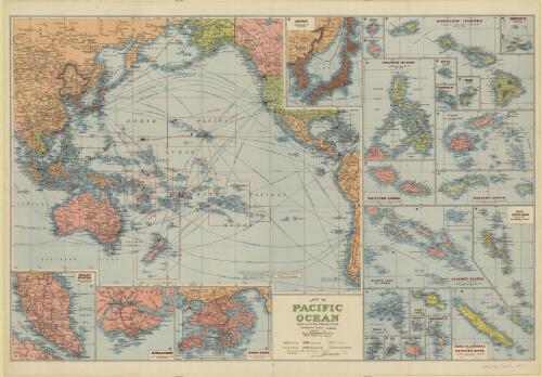 Map of Pacific Ocean [cartographic material] / compiled by H.E.C. Robinson Pty. Ltd