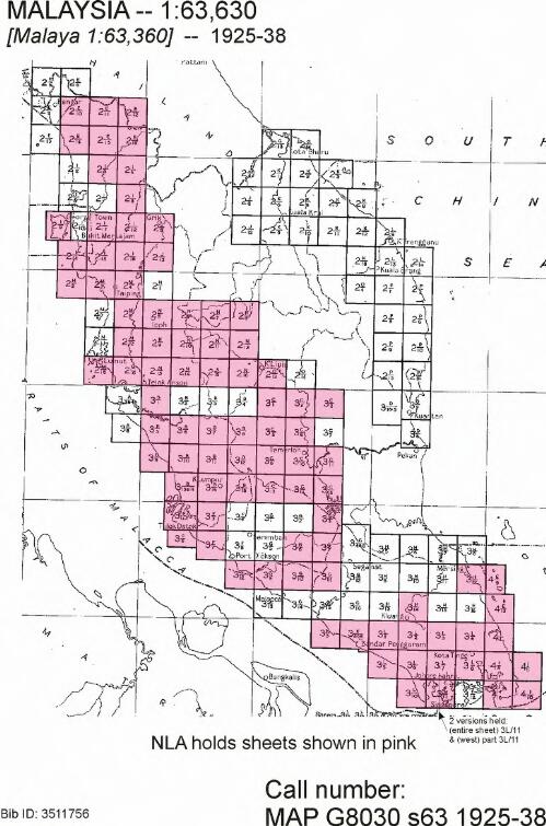 [Malaya 1:63,360] [cartographic material] / F.M.S. Surveys