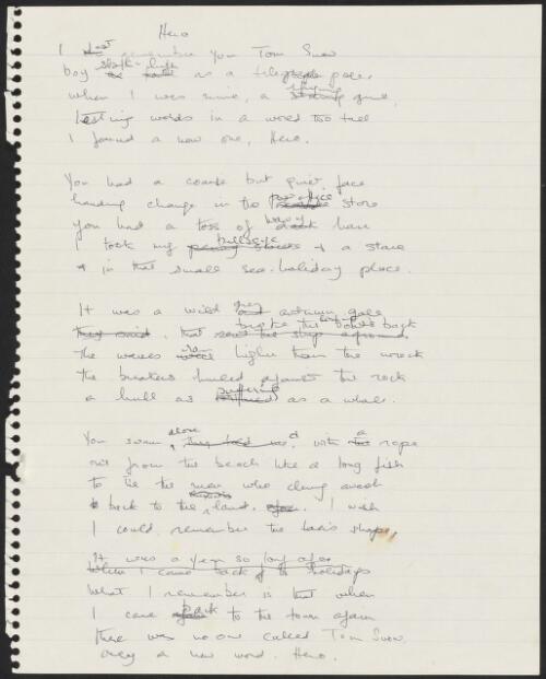 Papers of Judith Wright, 1944-2000 [manuscript]
