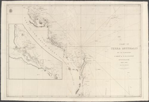 Chart of Terra Australis. Sheet III, East coast [cartographic material] / by M. Flinders, Commr. of H.M. Sloop Investigator, 1799-1803 ; with additions by Commr. Phillip P. King, 1826, and Captn. F.P. Blackwood, 1844