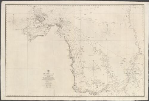 Australia, North and East Coast. Sheet XXI, Cape Grenville to Booby Id. with the Barrier Reefs and Raine Island entrance [cartographic material] / surveyed by Captain F. Blackwood, Lieut. C.B. Yule, Mr. F.I. Evans, Master, Mr. D. Aird, Mate, H.M.S. Fly and Captain Owen Stanley, Lieuts. C.B. Yule, J. Dayman, H.G. Simpson & Mr. Obree, H.M.S. Rattlesnake, 1843-49 ; J. & C. Walker, sculpt