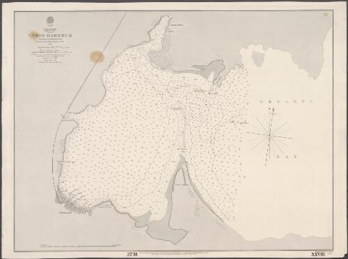 South Australia, Geelong Bay, Corio Harbour [cartographic material] / surveyed by Comr. M.G.H.W. Ross, assisted by Messrs. Turton, Sturgess & Deck, 1859 ; engraved by J. & C. Walker