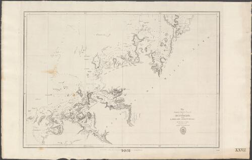 The north west coast of Australia, from Camden Bay to Vansittart Bay [cartographic material] / by Phillip P. King, Commander R.N. ; additions by Comr. Stokes, 1841 ; J. & C. Walker, sculpt