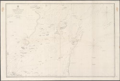 Australia, Papua, Torres Strait, north east and east entrances with the outlying reefs. Sheet 2 [cartographic material] / surveyed by Captain F.P. Blackwood, Lieut. C.B. Yule, Mr. F.J. Evans Master & Mr. D. Aird Mate, H.M.S. Fly, 1843-5 ; J. & C. Walker, sculpt