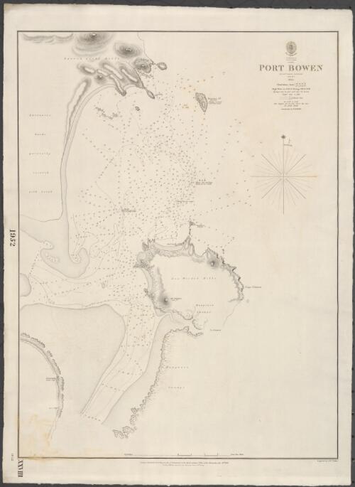 Australia, East Coast, Port Bowen [cartographic material] / by Captn. Francis Blackwood, H.M.S. Fly, 1843 ; engraved by J. & C. Walker