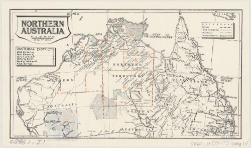 Northern Australia [cartographic material] / drawn by J. O'Halloran