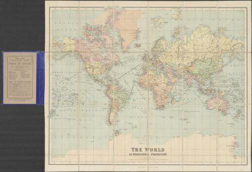 The world on Mercator's projection / by J. Bartholomew, F.R.G.S