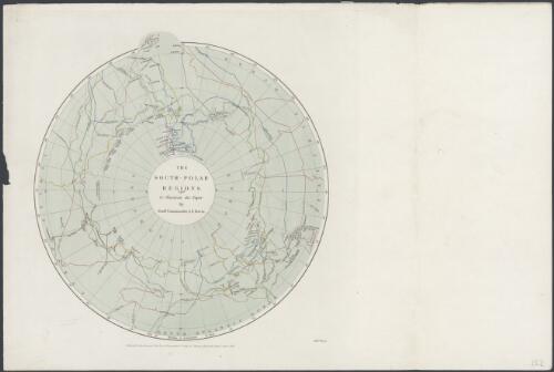 The South-Polar regions [cartographic material] : to illustrate the paper by staff-commander J.E. Davis