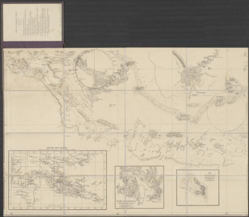 Coast line from Port Moresby to Table Bay, and inset maps Port Moresby and Samarai [cartographic material]