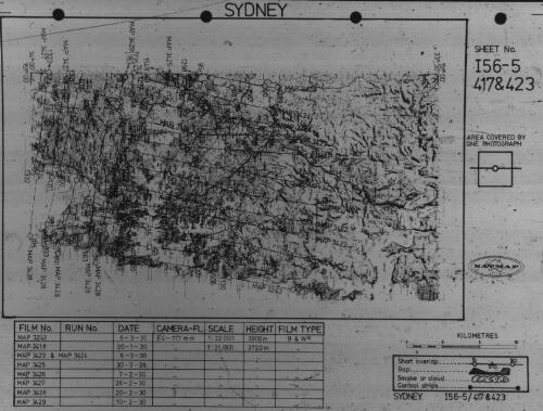 Sydney area [cartographic material]