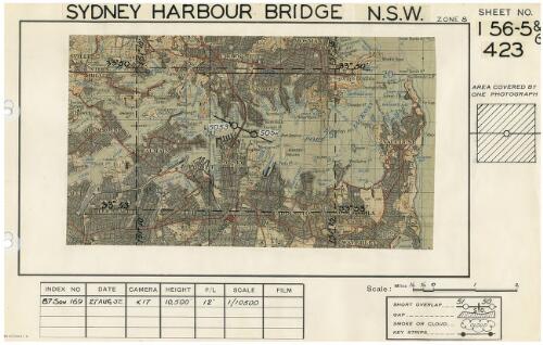 Sydney Harbour Bridge [cartographic material]