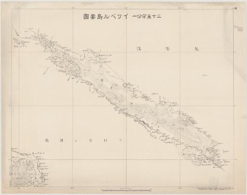 Nijūgomanbunnoichi isaberutō yōzu. [cartographic material]