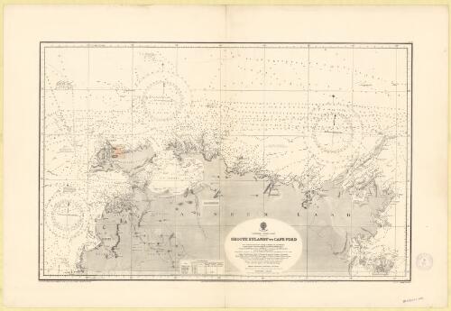 Groote Eylandt to Cape Ford, Australia - north coast [cartographic material] / from surveys by Commanders P.P. King ... [et al.] between the years 1818 and 1900