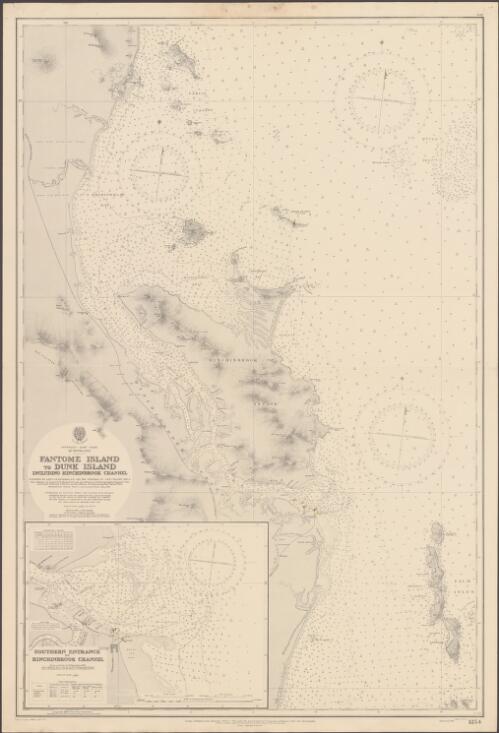 Fantome Island to Dunk Island, including Hinchinbrook Channel, Queensland, Australia, east coast [cartographic material] / surveyed by Lieut. G.E. Richards, R.N., and the Officers of H.M.S. Paluma 1887-8