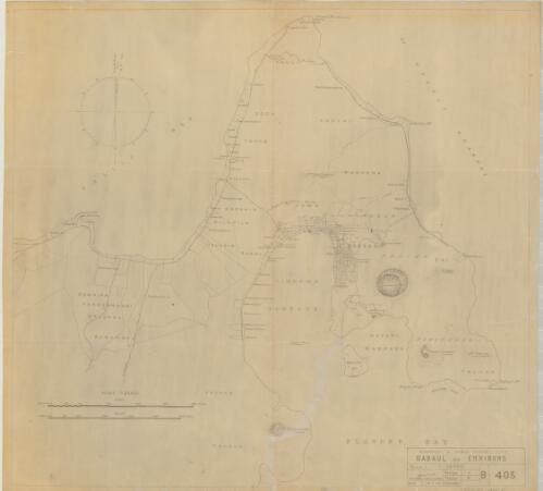 Rabaul and environs [cartographic material]