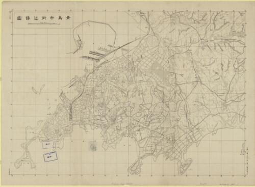 Aoshima shigai kinbōzu [cartographic material]