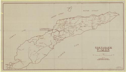 [Set of Portuguese Timor maps] [cartographic material] / prepared by (G) Research from information supplied by Lt. P.P. McCabe as at 25/11/'42
