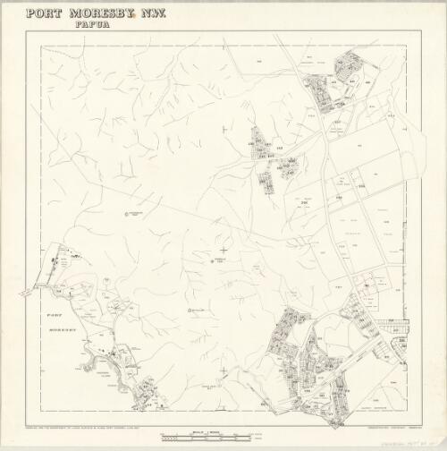 Port Moresby [cartographic material]: Papua