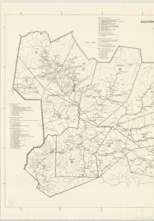 Eastern Highlands Province [cartographic material]