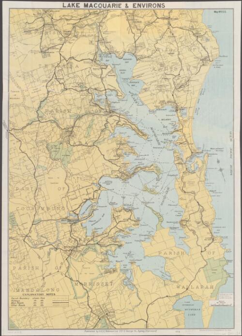 Lake Macquarie & environs [cartographic material]