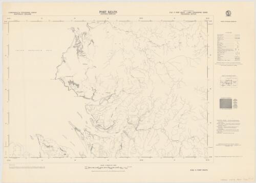 Port Keats, Northern Territory [cartographic material] : Commonwealth topographic survey / produced by Division of National Mapping, Department of National Development